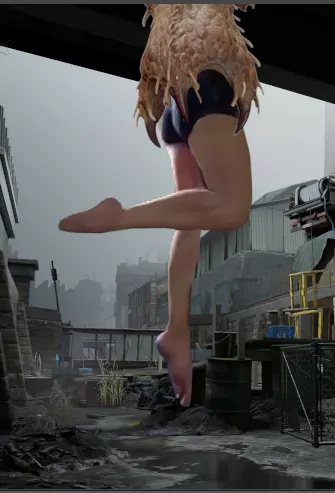 {image} Female combine training goes wrong - Art by myself Voreteca