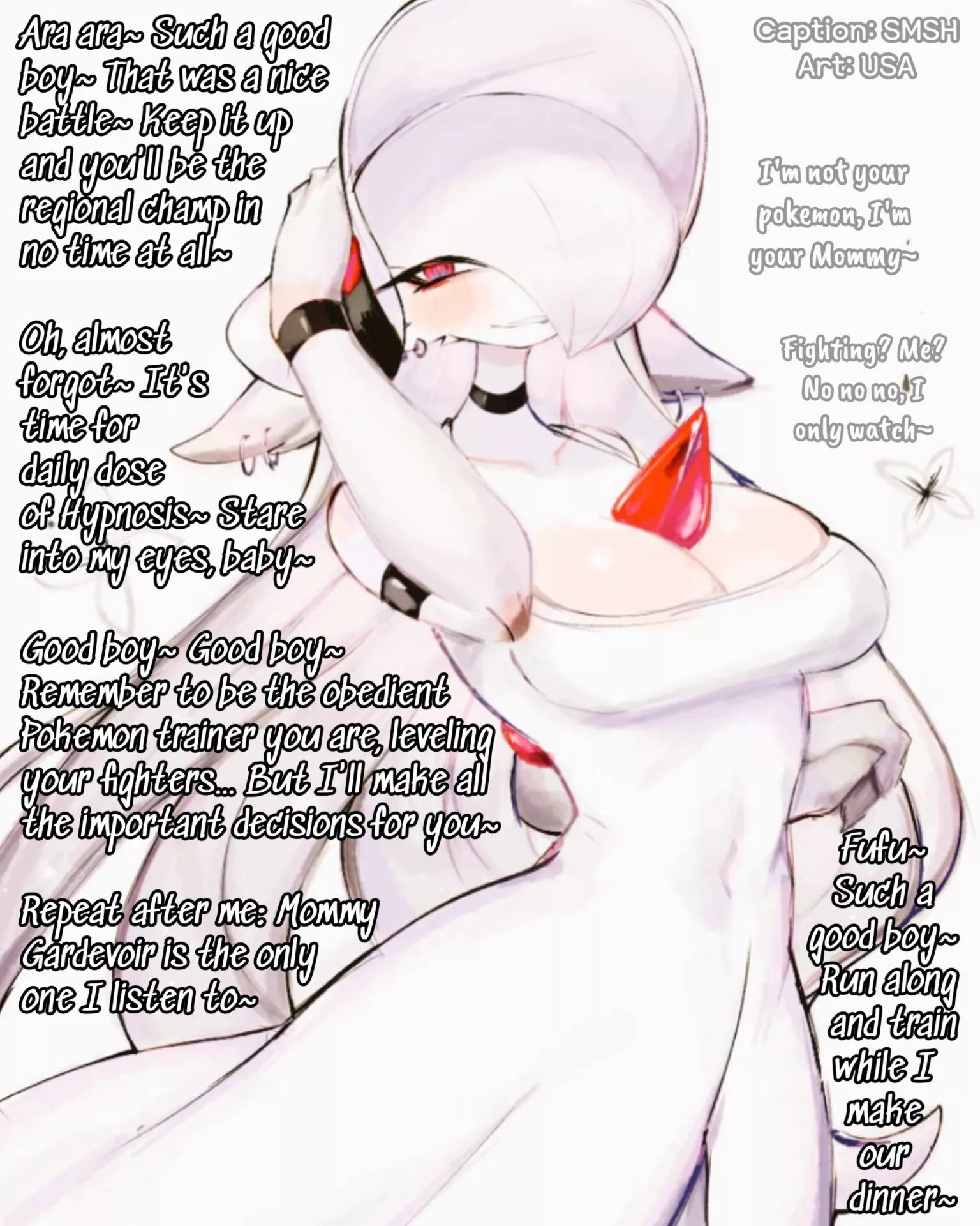 Light Evolution [Gardevoir] [Pastel Form] [Hypno] [Dommy Mommy] [Psychopath, But Hot] [Manipulative] [166/365]