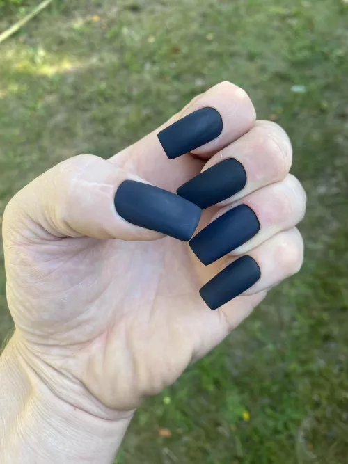Matte black