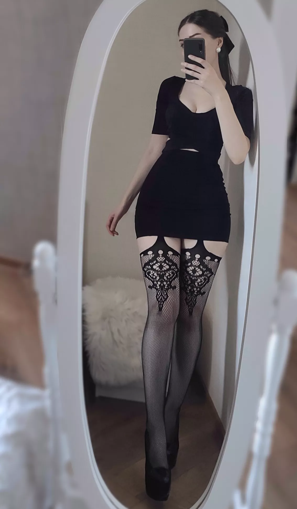 My new fishnet tights