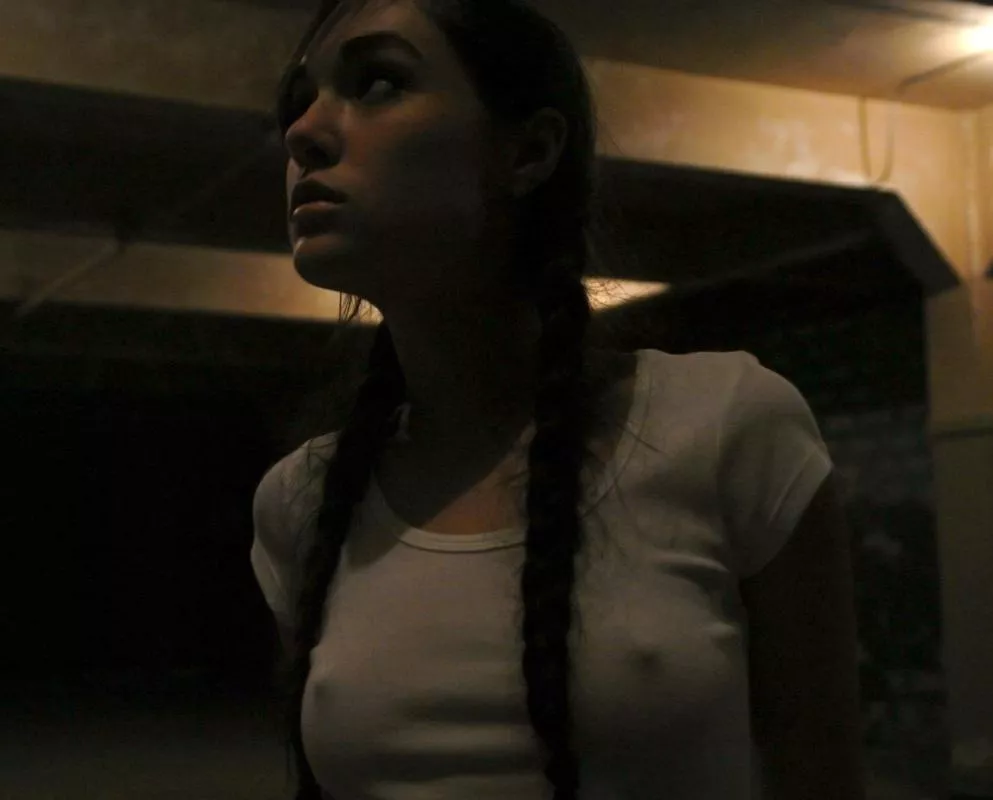 Sasha's feeling the chill...