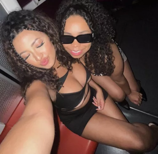 She can’t get away from them 😍