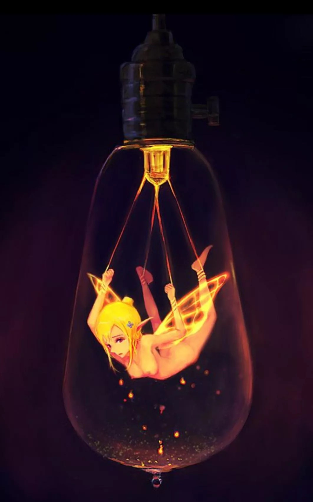 They used me as a light source and entertainment~