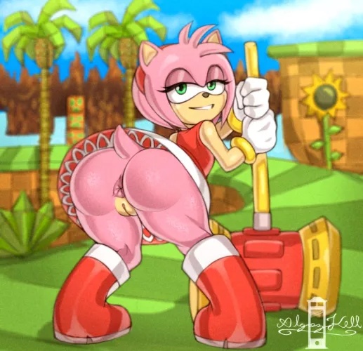 Amy does everything for Sonic (AlgozHell)