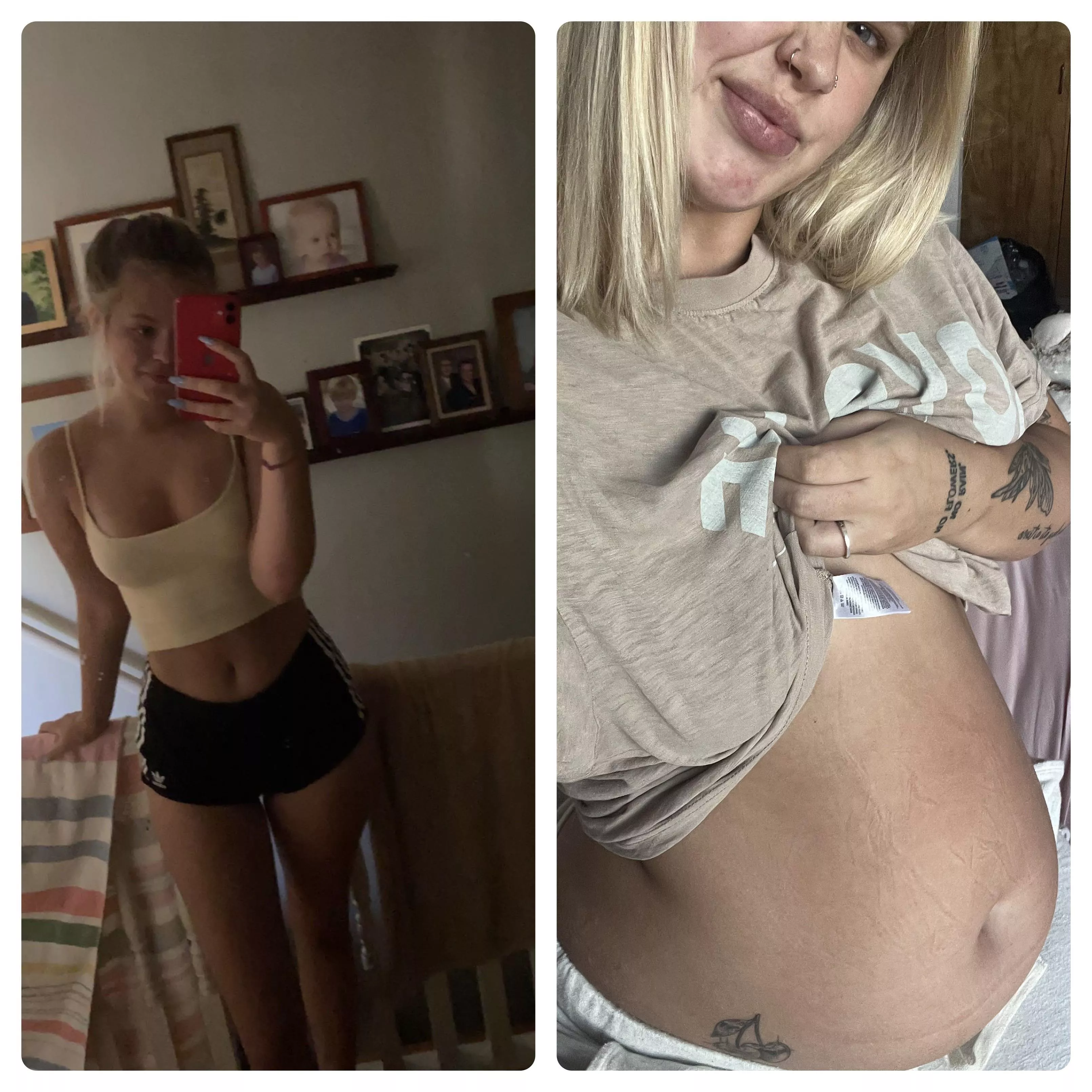 Can you believe the change?