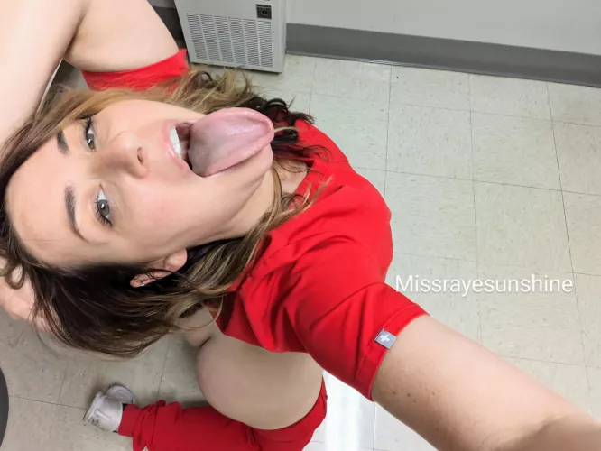 Come take me at work