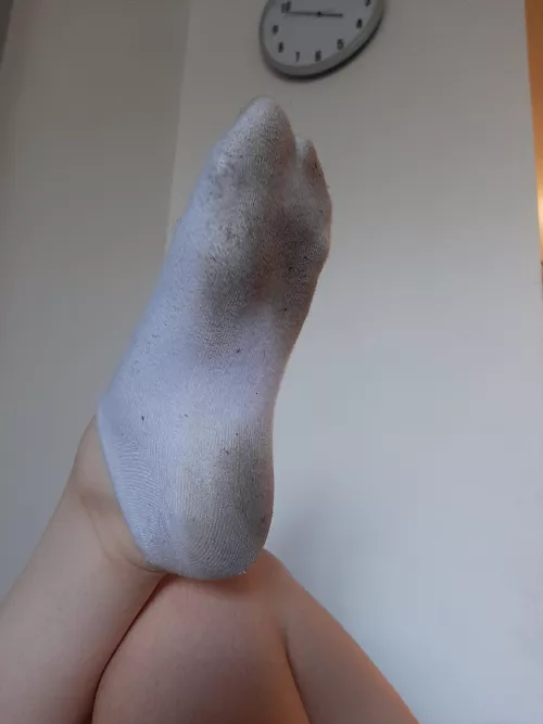 Dirty girl with dirty socks😉