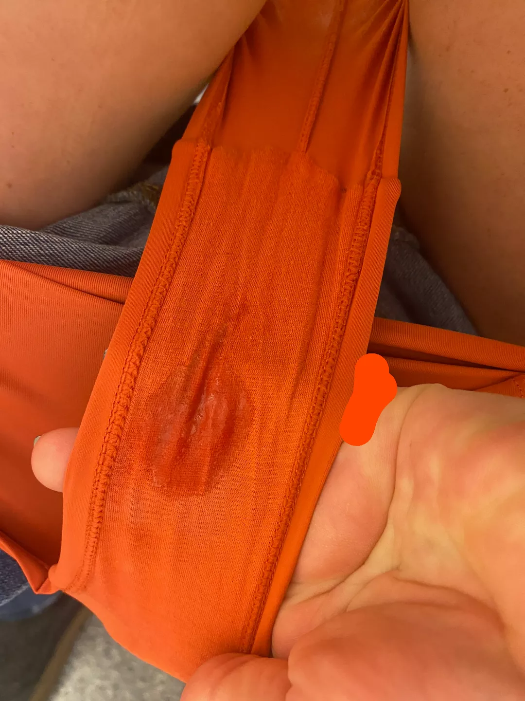 Gf's panties from one day during her last denial (it was 72 days total)
