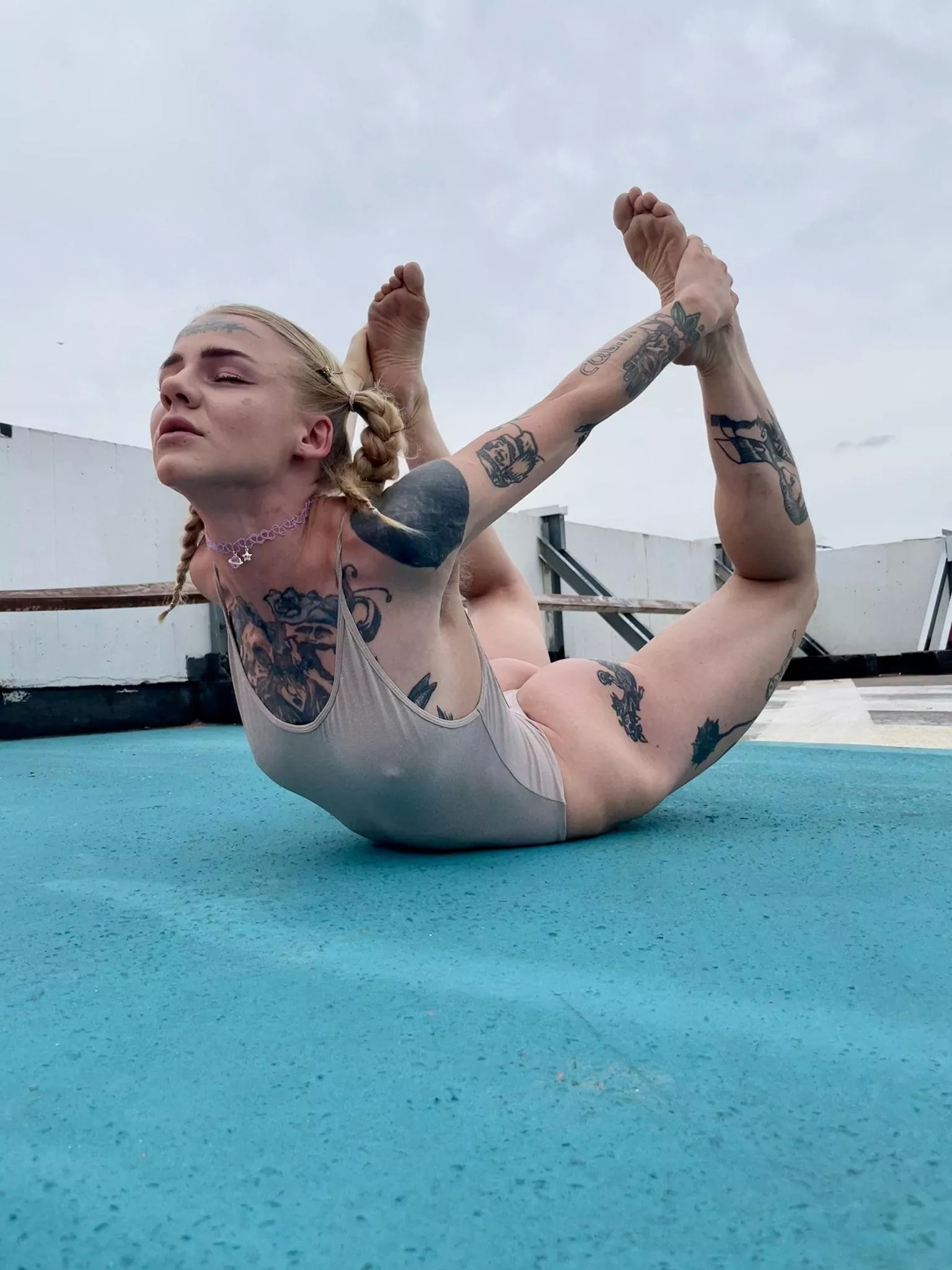 Handle the allure of my tattooed body