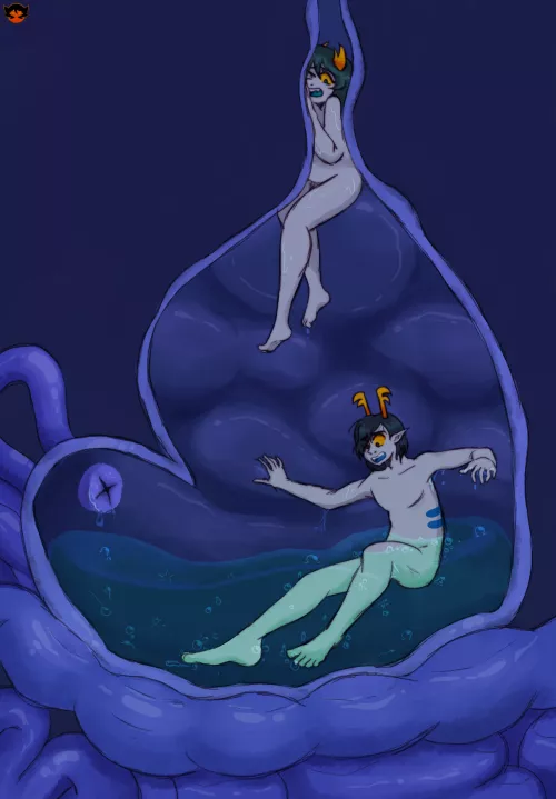 {image} Should I add more food? They're both dessert! (art by me~)