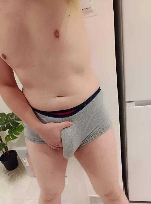 Is it appropriate to answer the doors like this?