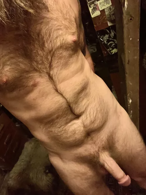 Just a beard that goes all the way down to my feet