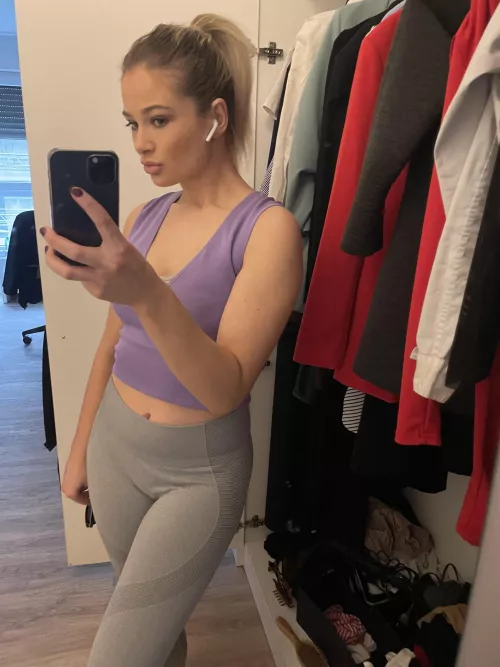 Love the feeling of a nice tight legging