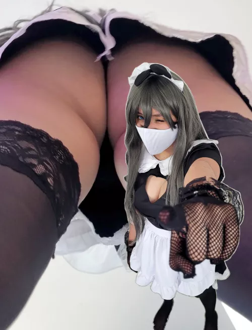 Maid with a nice view