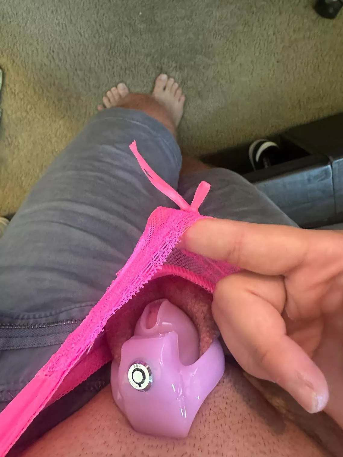 My Daddy is Making Me Stay Like This for a Week :(