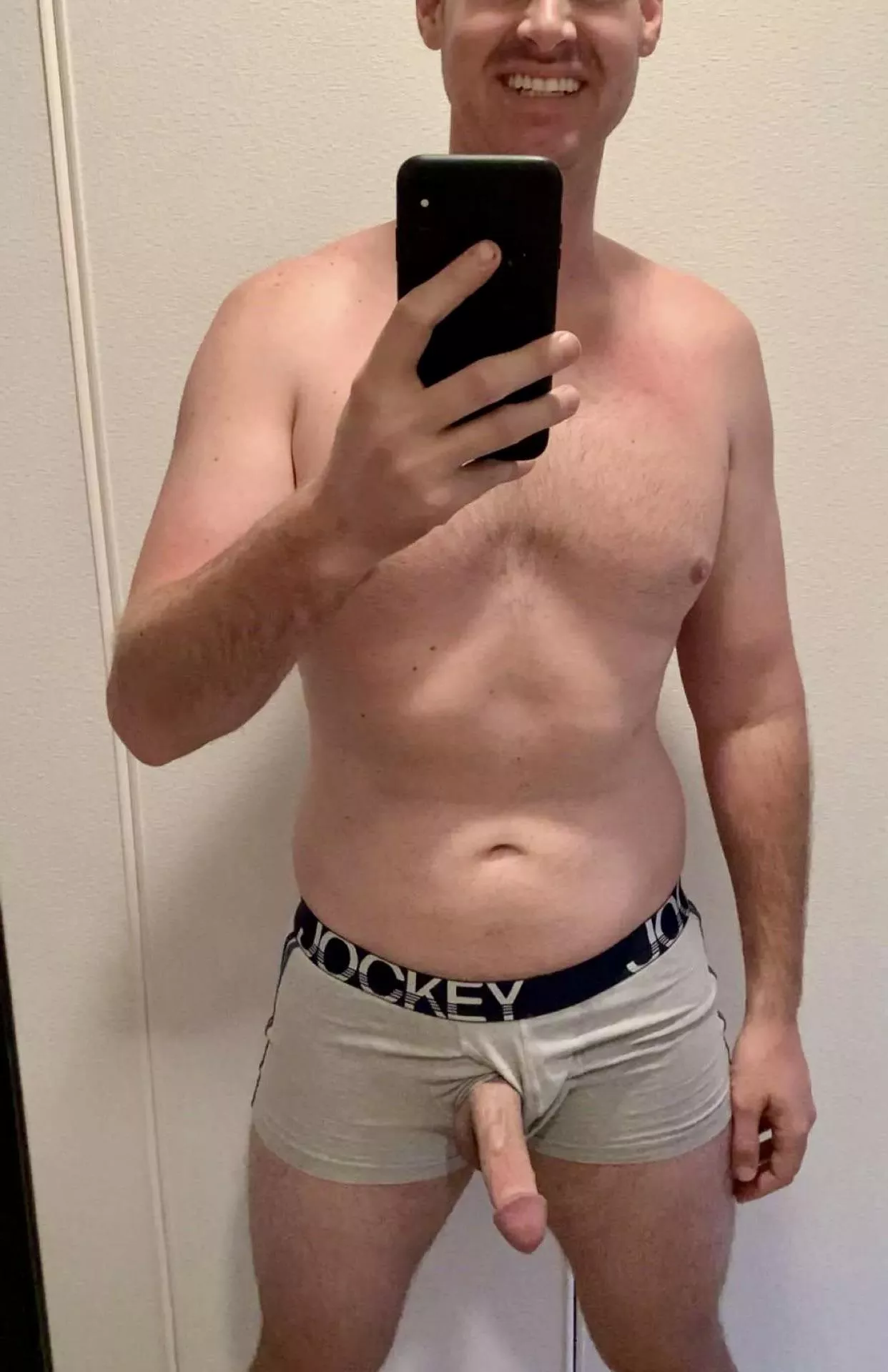 My submission for take it out Tuesday! Hope you enjoy this dadbod and average cock!