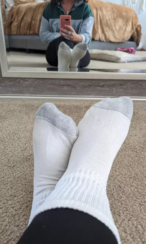 Oh you wish you were a spec on my socks to enjoy these all day!