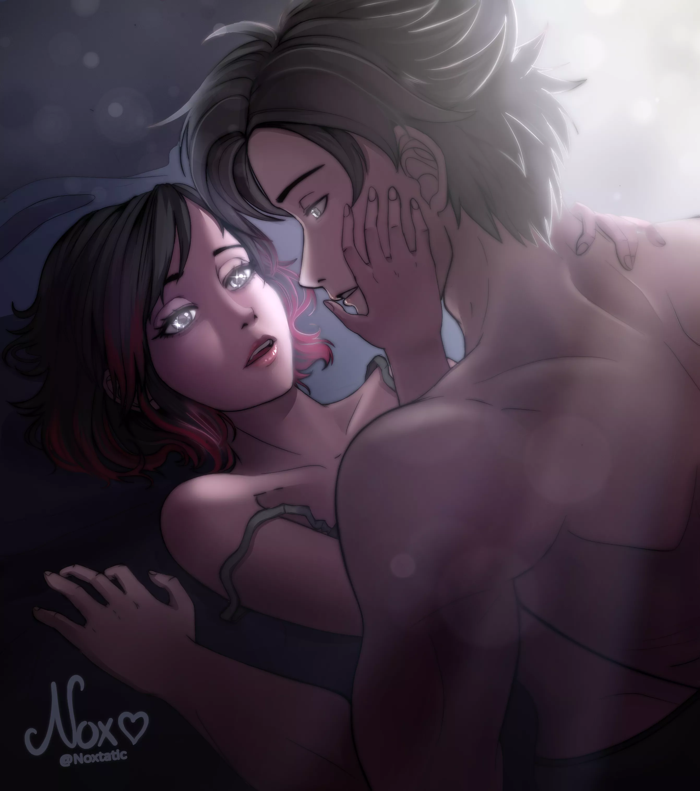 Ruby x Mercury. A night of passion by Noxtatic