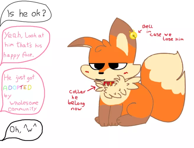 Wanted to thank you all for the warm welcome from yesterday, and he's also happy to join you all >w<