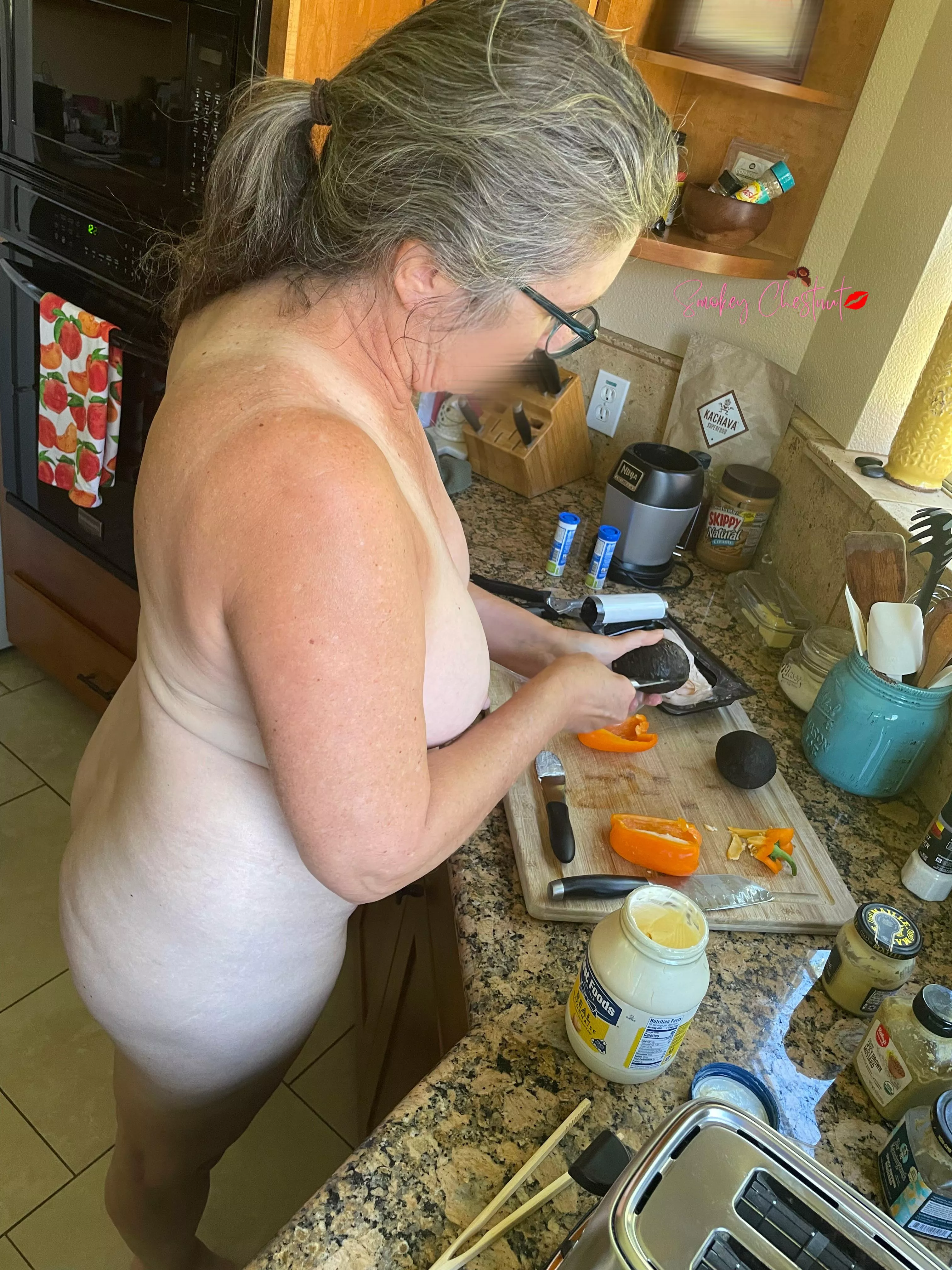 What would you like with my tits…I mean your sandwich ;)