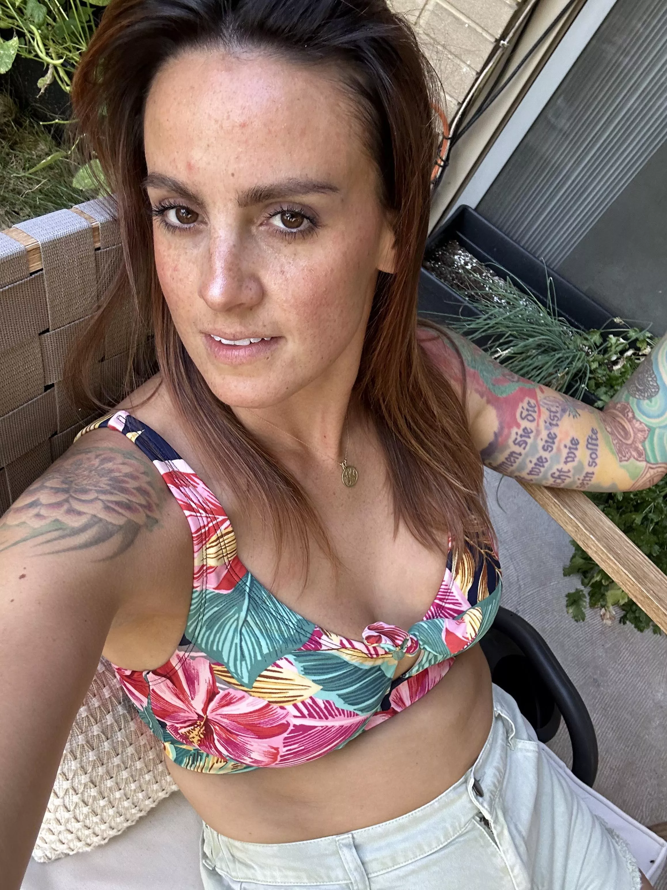 Would you count my freckles one by one? It might take u awhile