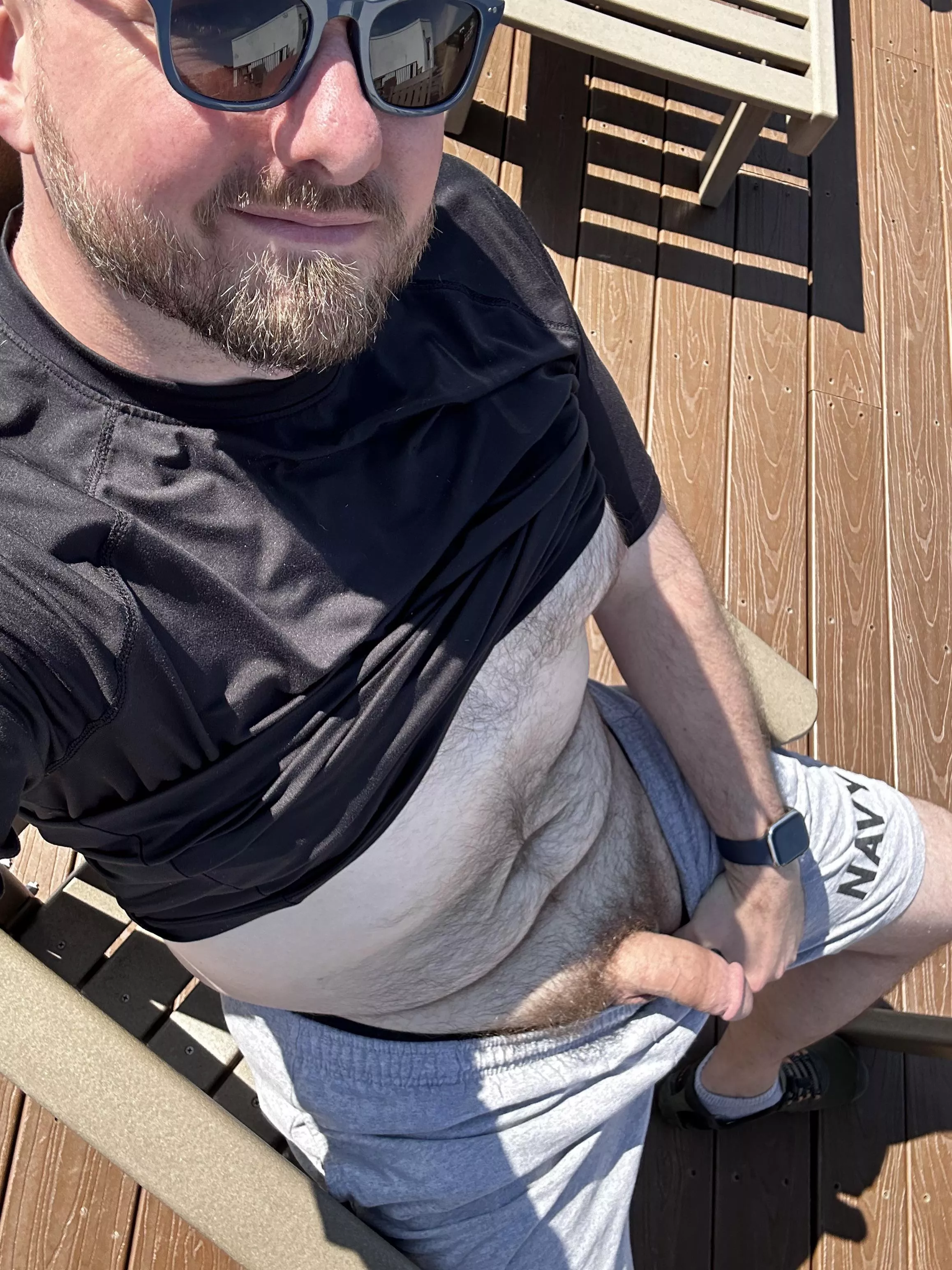 (41) You catch me on the deck like this, what happens next?