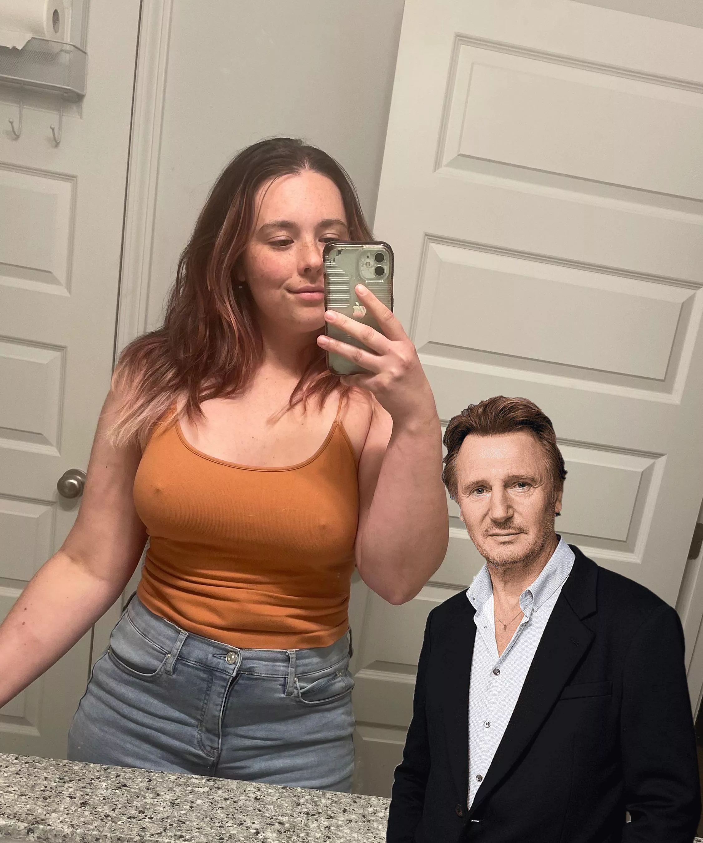 Always gotta save 4 inches for Jesus and Liam