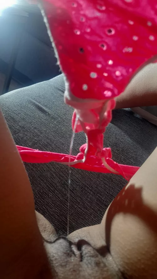 I just got up and got up with my wet panties💦🥵