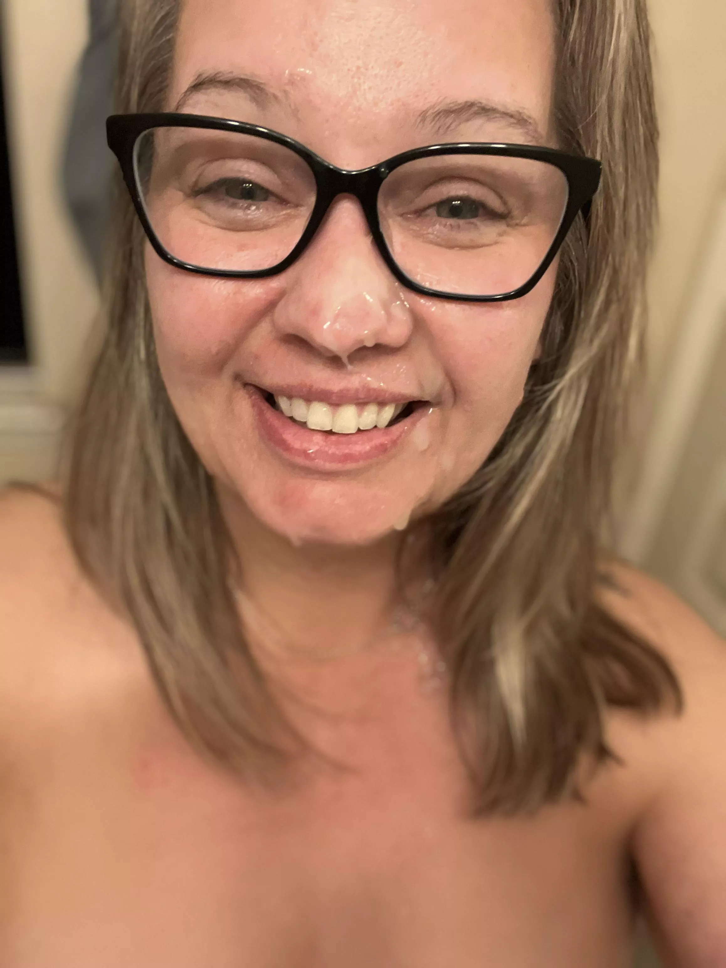 I swear I sucked him DRY less than 24hrs ago. Where did all of THIS cum from. ( 45ish f )