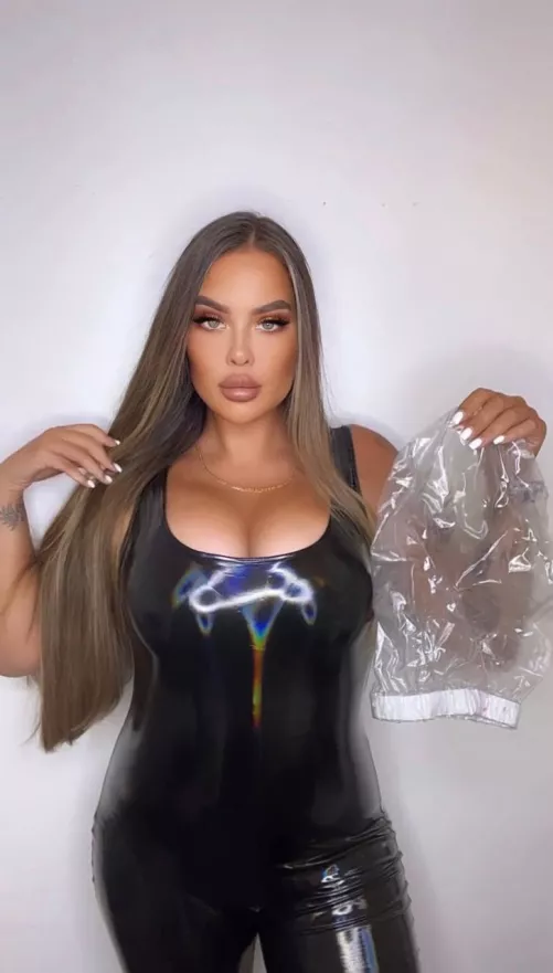 I want you to put this on while i kick your balls