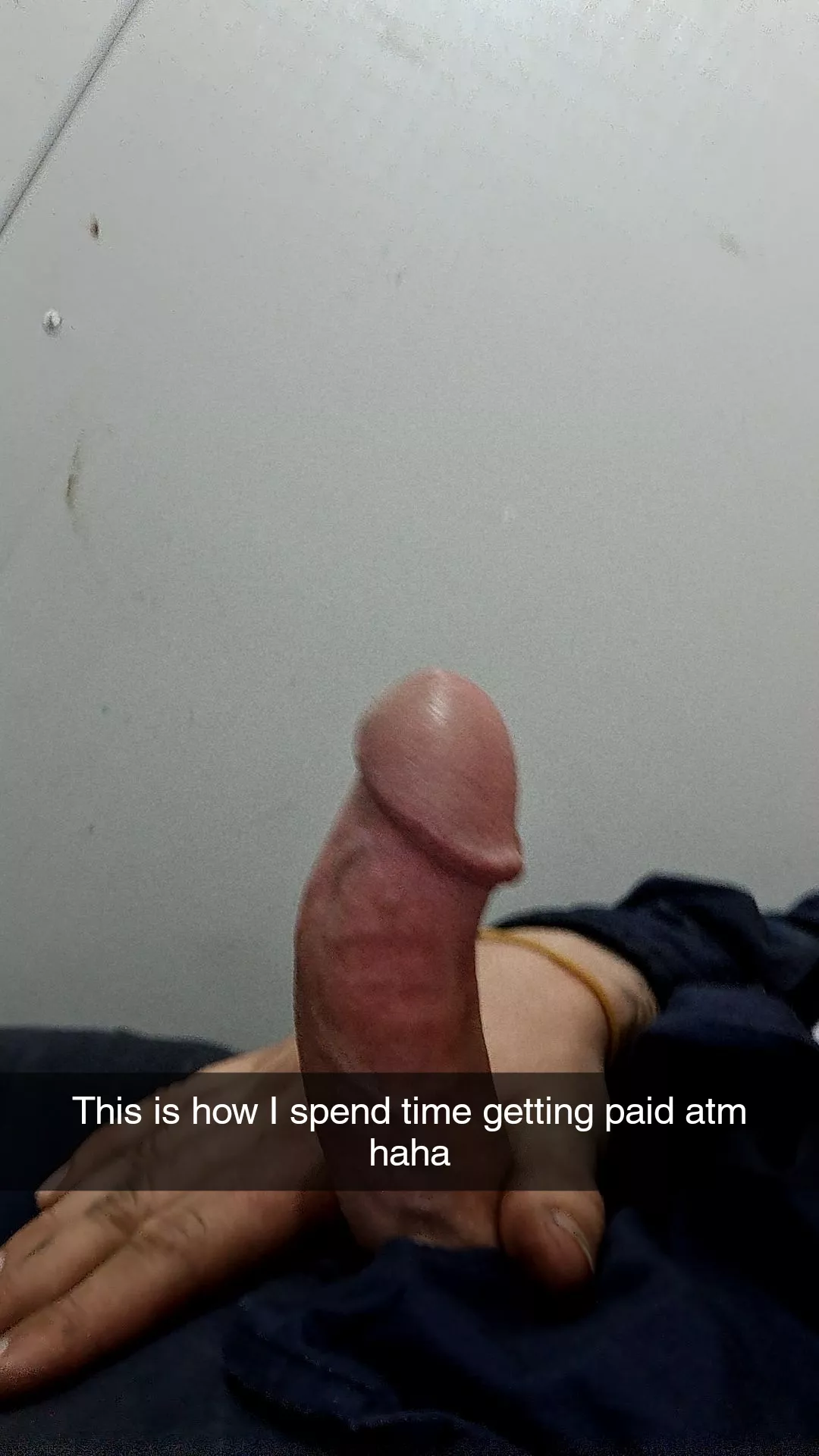 I was bored and horny at work