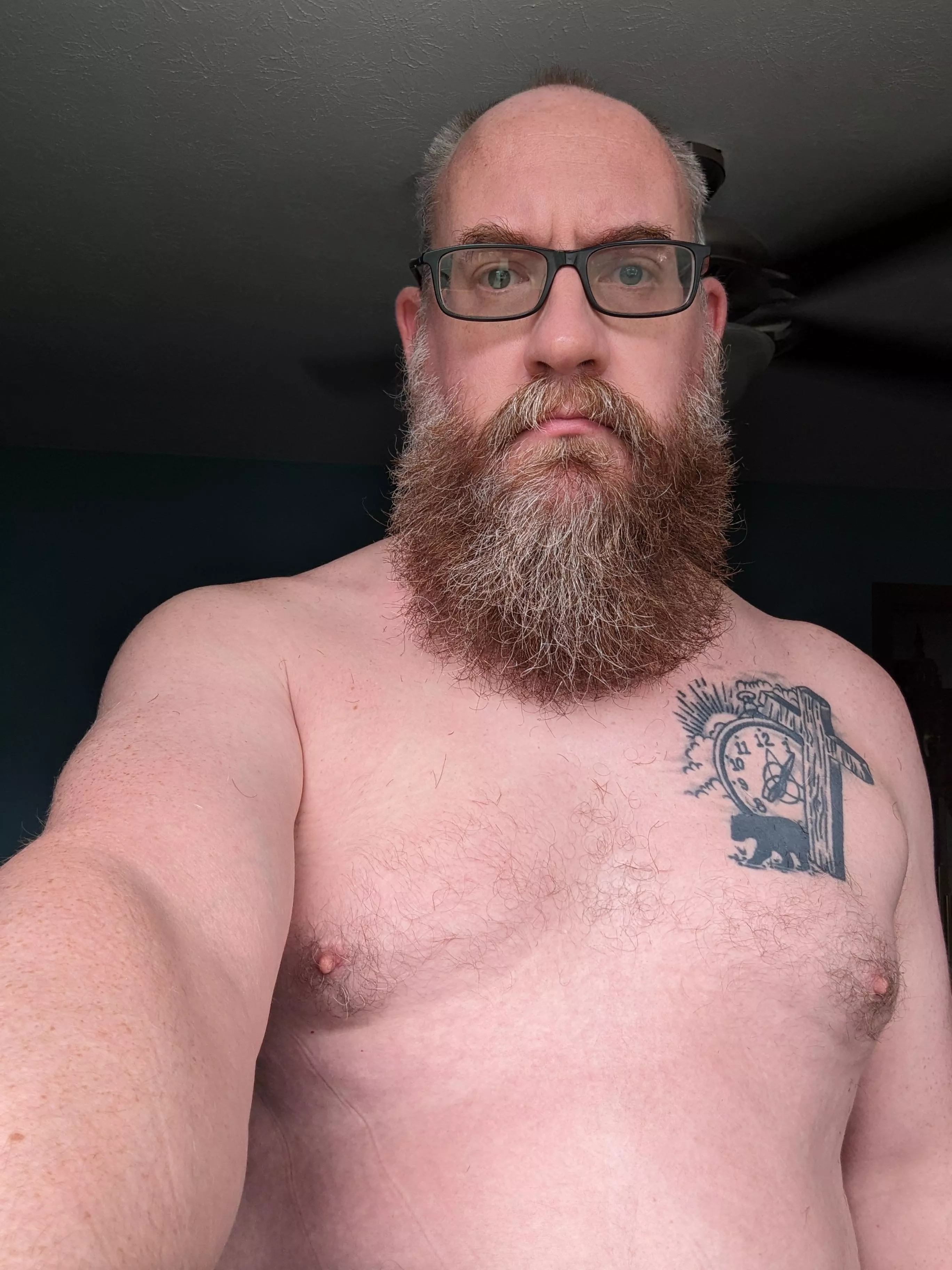 My beard decided to cooperate this morning