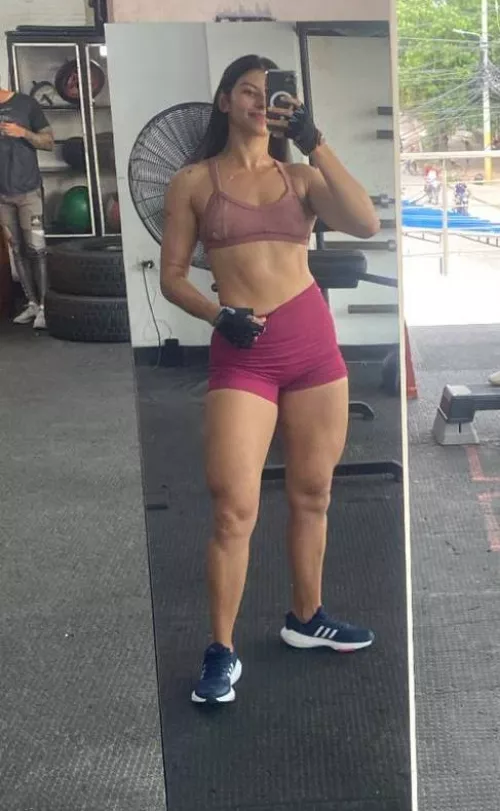 My hard work is written all over these glutes