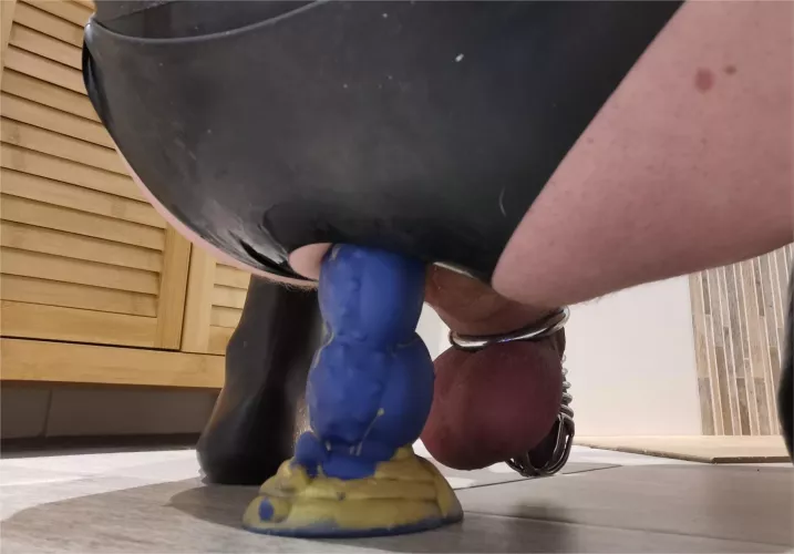 My new toy makes me creamy.