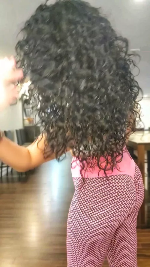 N. African Curly Hared Rapunzel