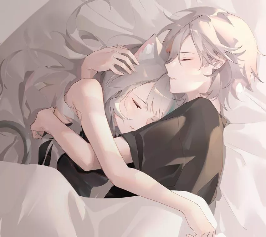 Some cuddles (whitecookie1001)
