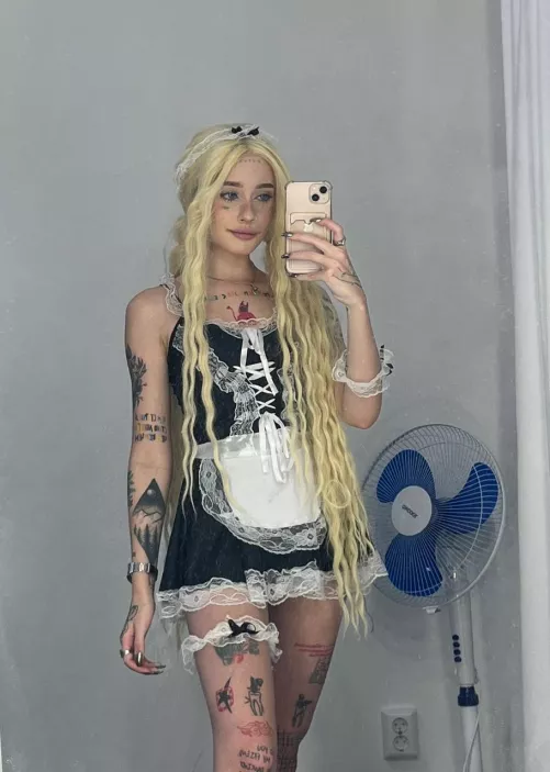 the maid will clean your whole house, Lord