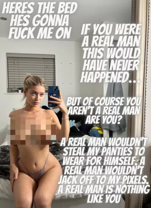 Think twice before you ever call yourself a real man again beta boy [F19]