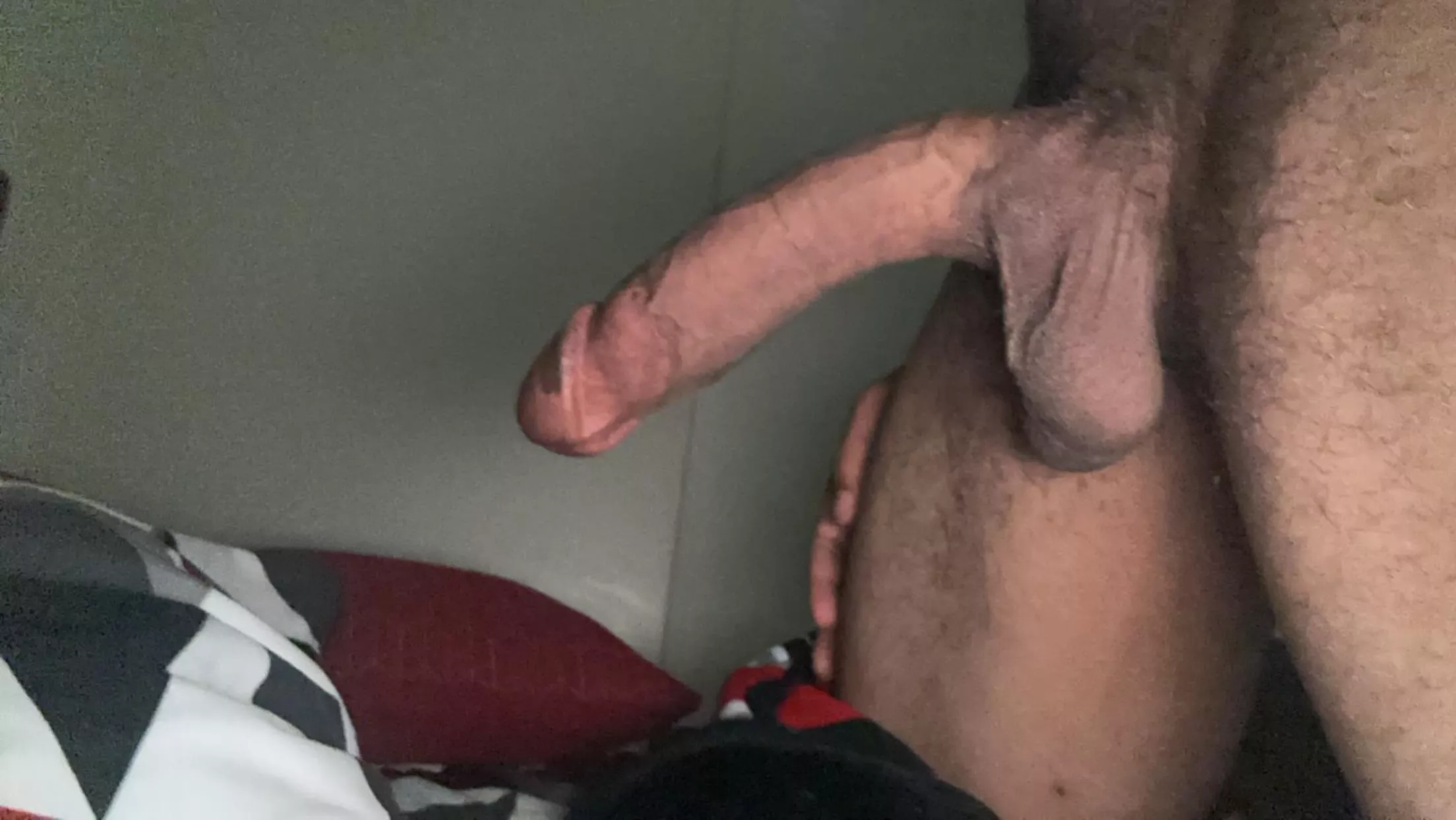 This big dick and balls both need attention