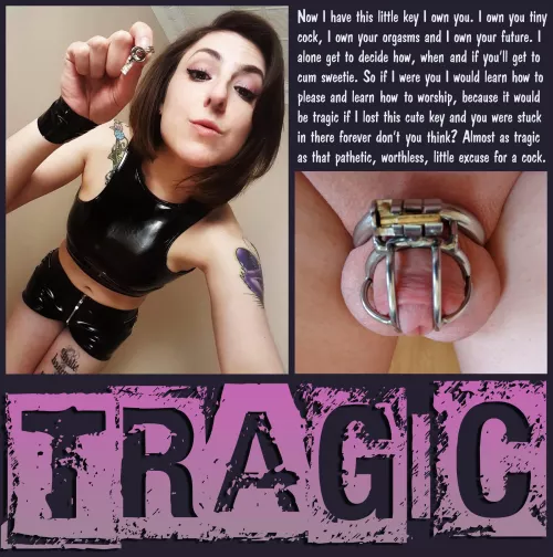 TRAGIC [chastity] [femdom] [denial]