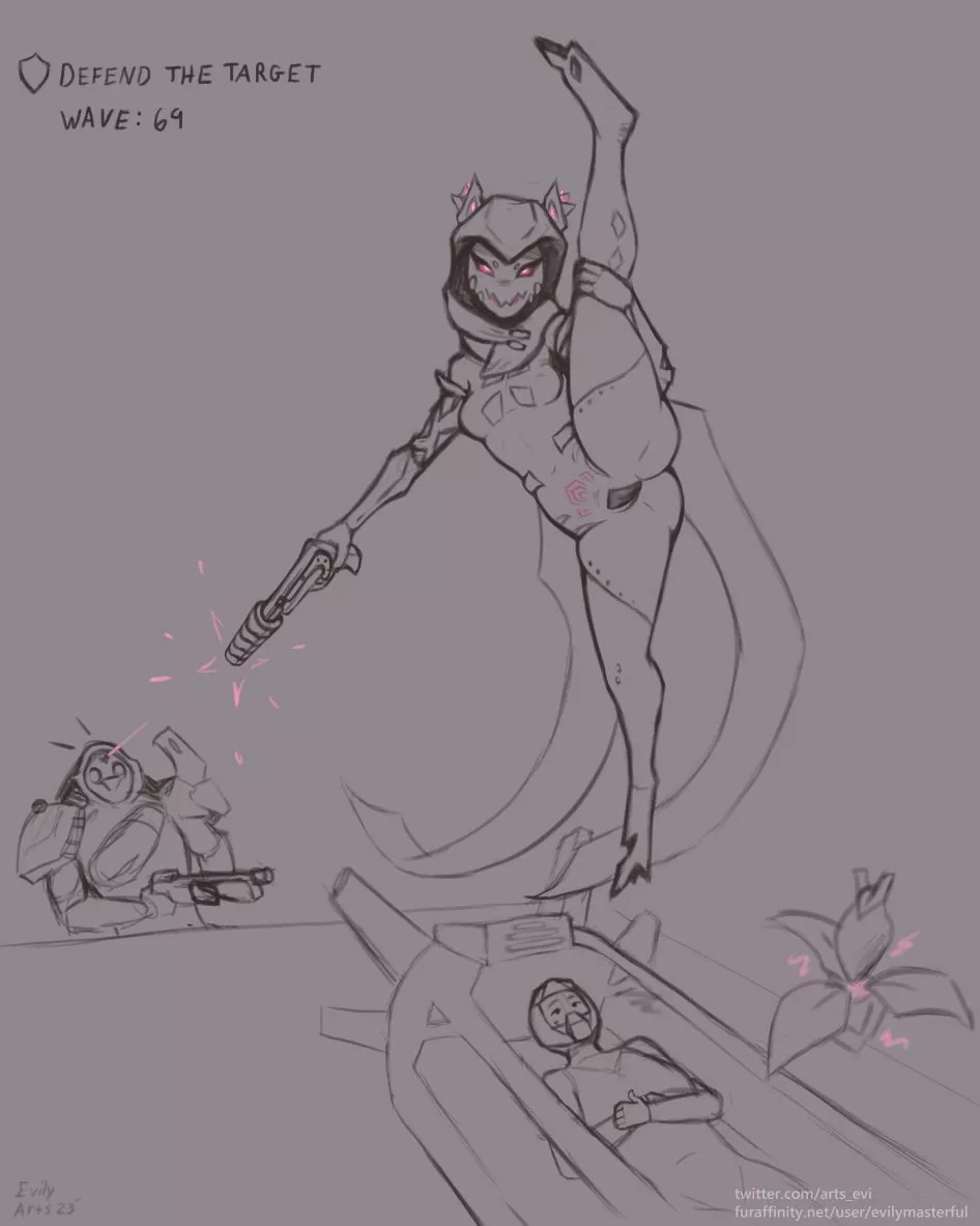 [Wisp] Is Good At Defense Missions (arts_evi)