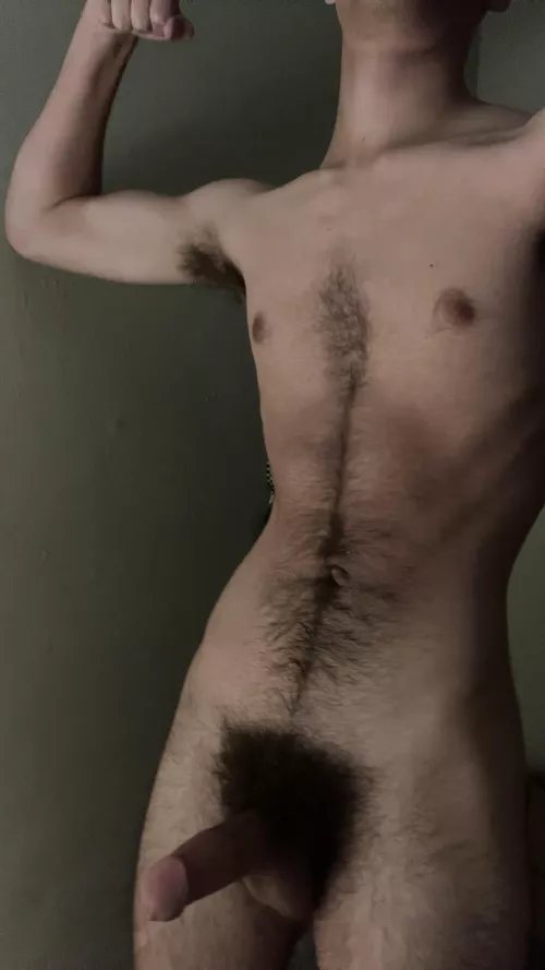 18 and hairy, enough to call myself an otter?