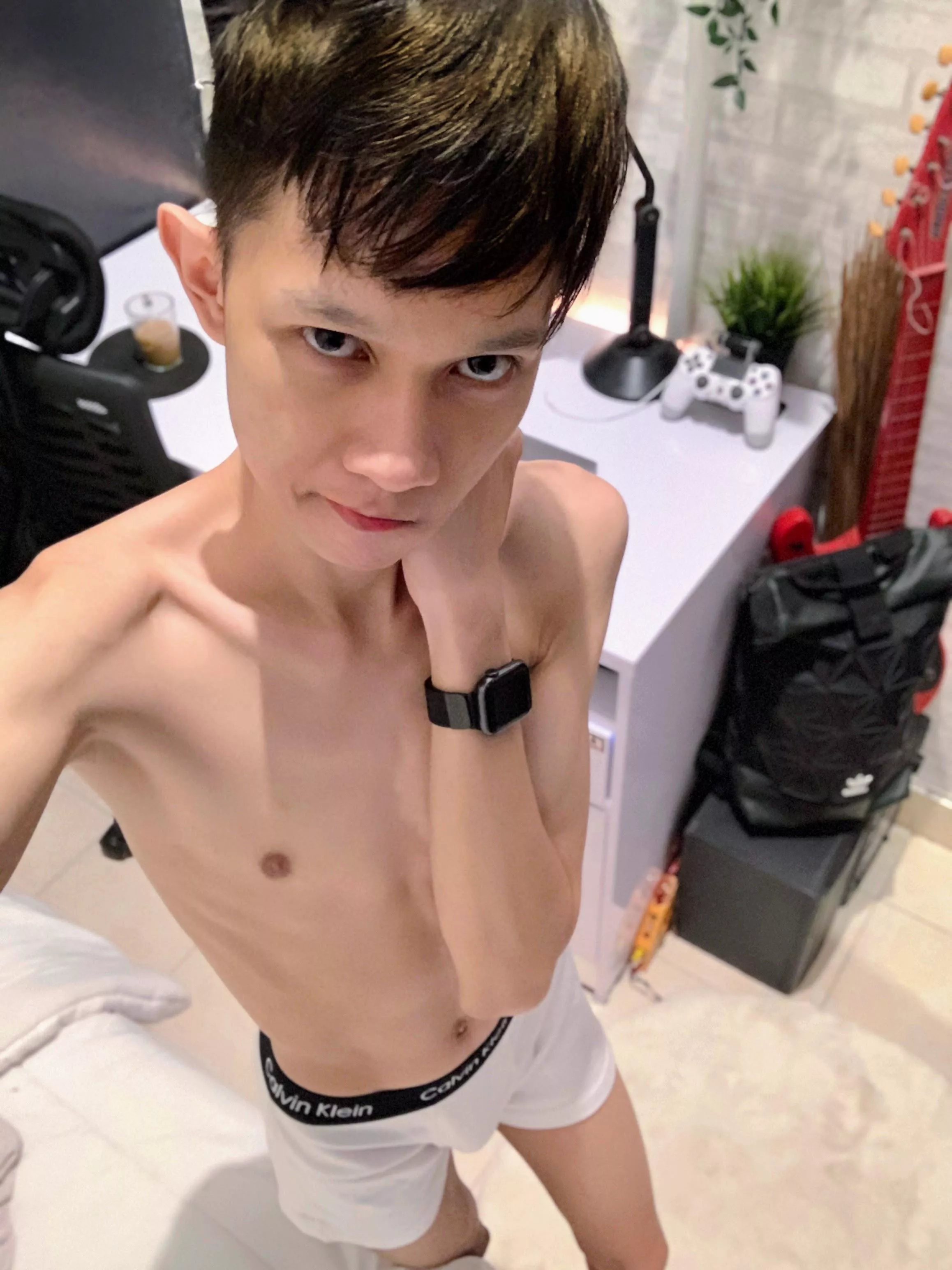 Barely legal Asian submissive young twink
