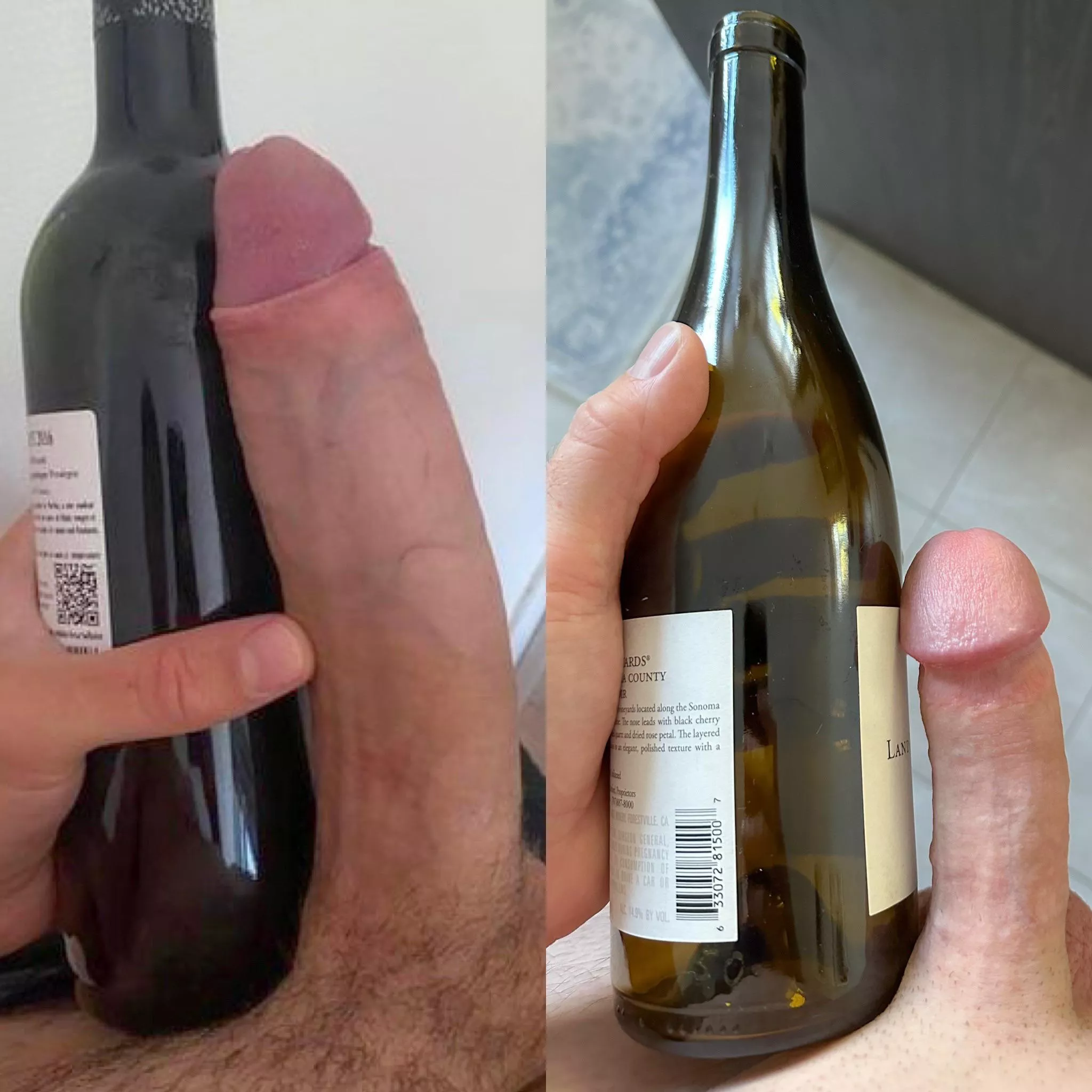 Compared my cock to another post in here. Big difference