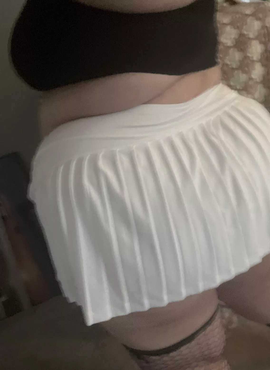 Daddy chose this tennis skirt to fuck me in 🥰💦💕