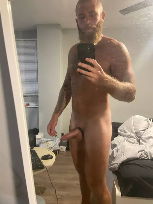 Ginger beard and boner