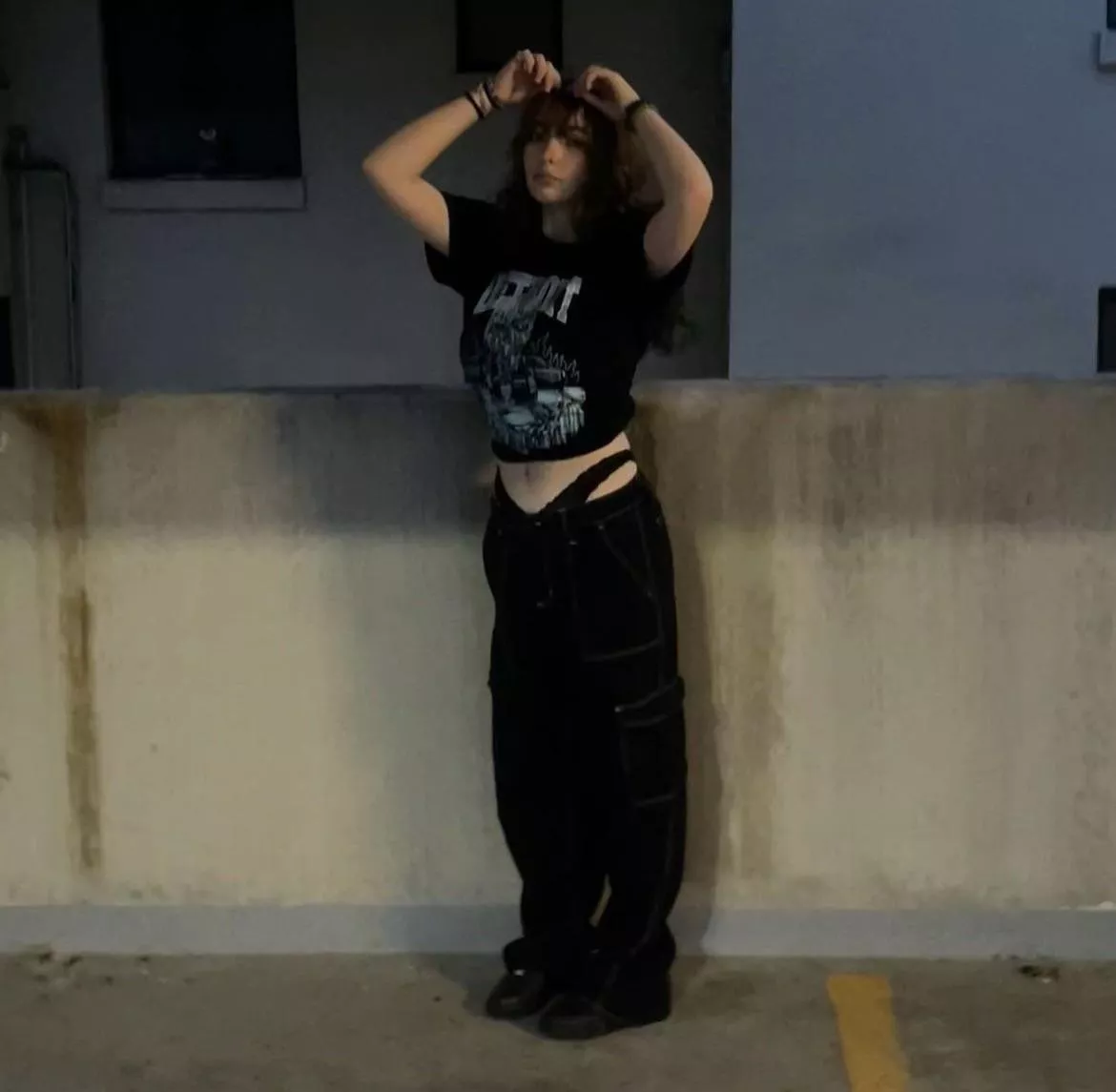 Goth teen
