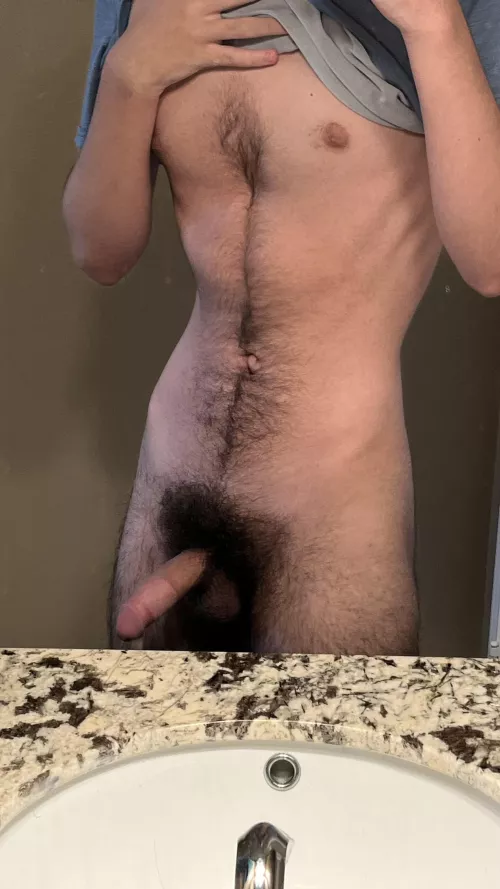 Hairy enough for an 18yo?