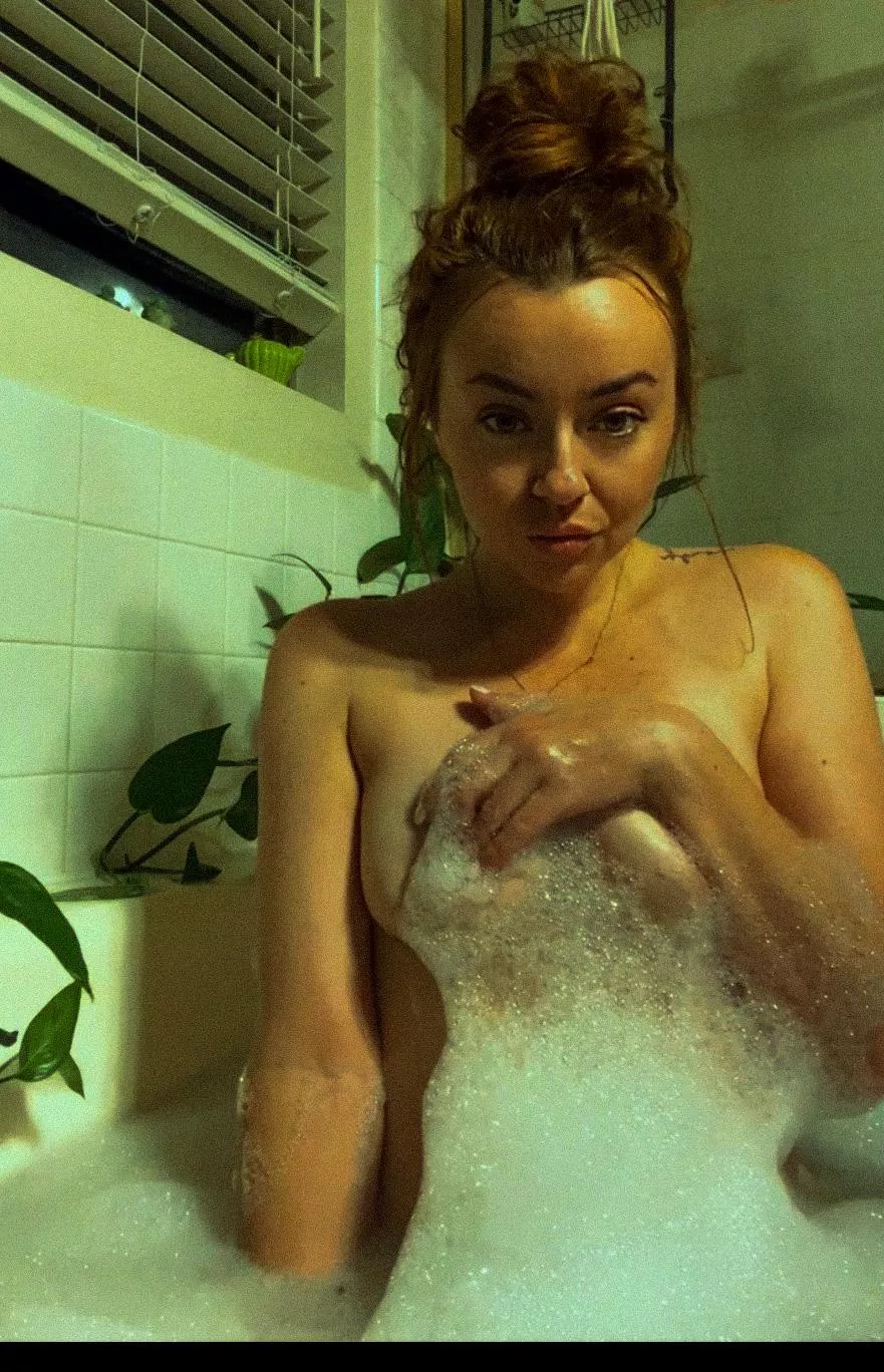 I have the same amount of freckles as I do bubbles.