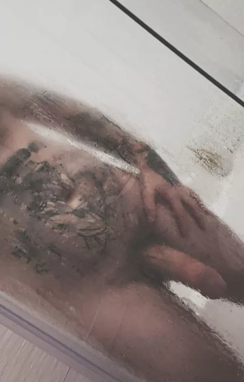 I’m going to push you against the shower door and bury this cock inside you 💦